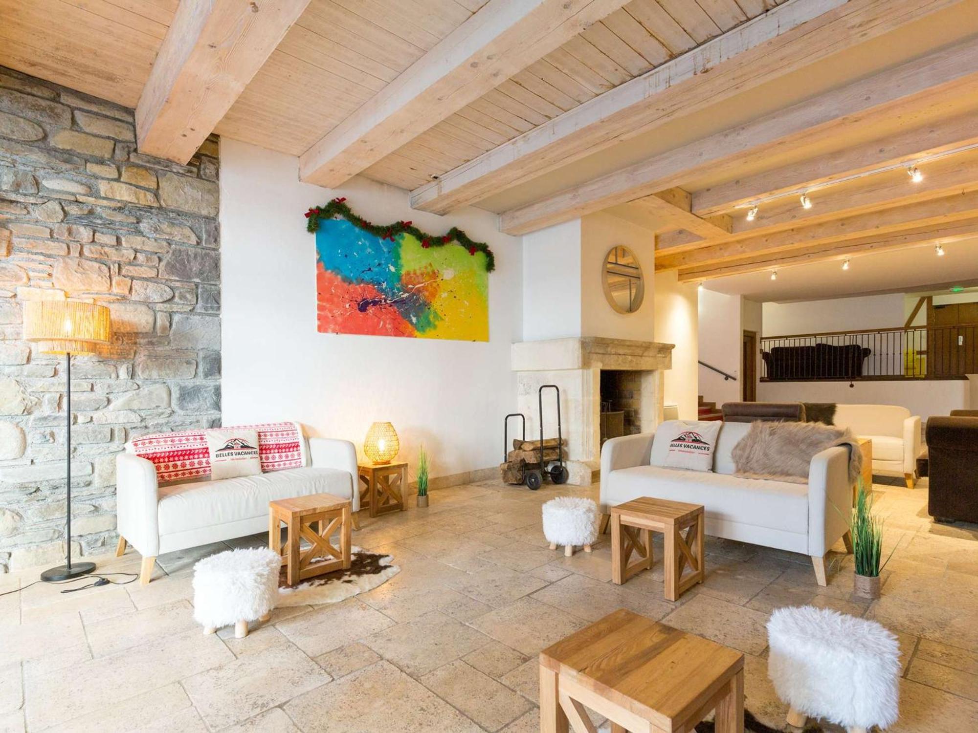 Appartement 10 Pers Avec Piscine, Sauna Et Parking En Centre-Ville De Saint-Lary-Soulan - Fr-1-296-394 Exteriör bild