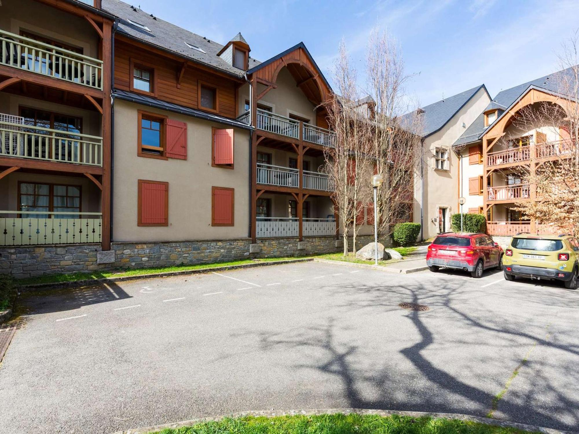 Appartement 10 Pers Avec Piscine, Sauna Et Parking En Centre-Ville De Saint-Lary-Soulan - Fr-1-296-394 Exteriör bild